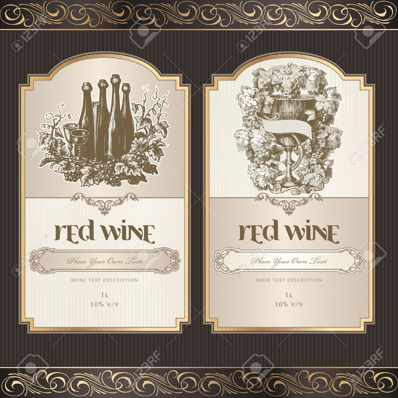 Free wine label templates