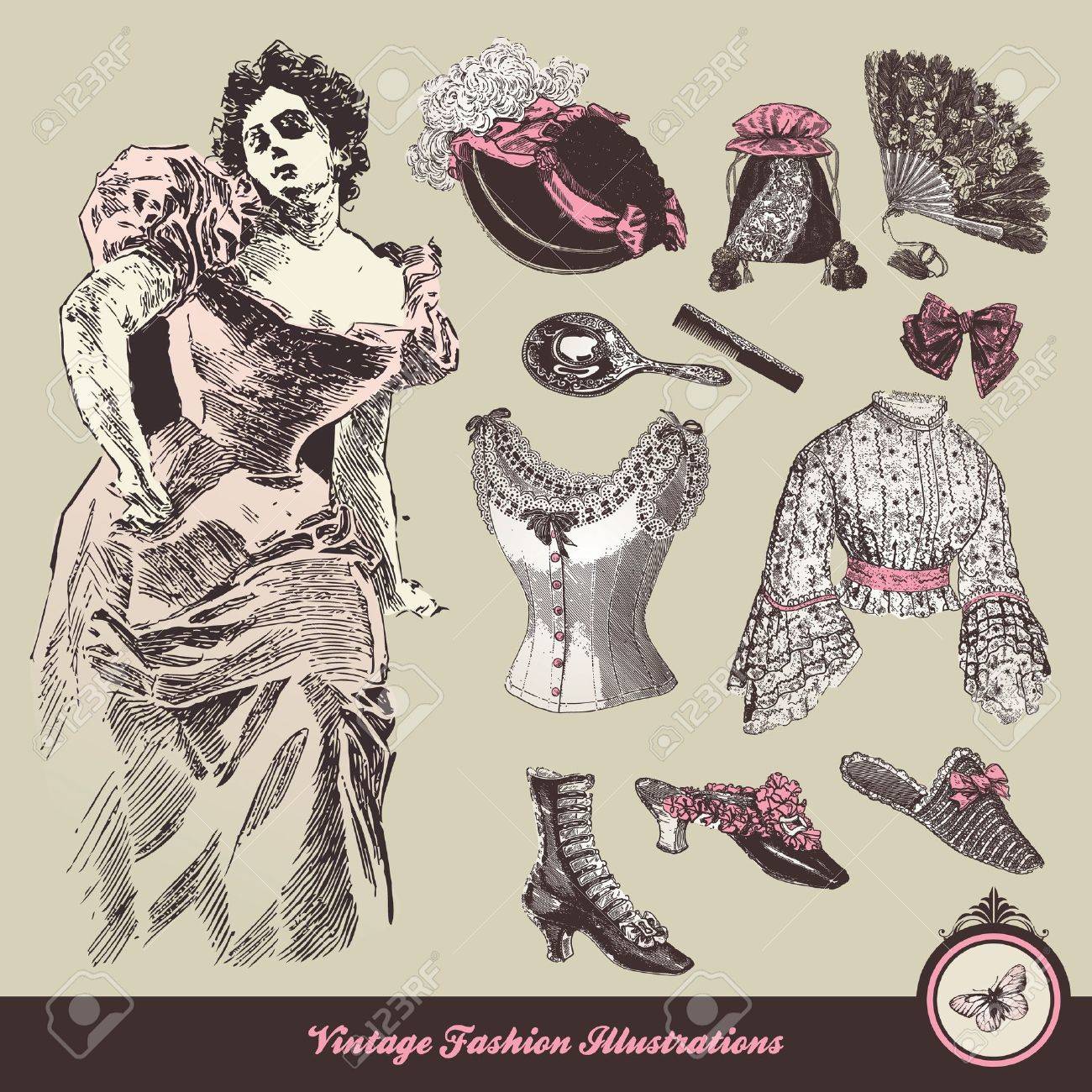 Vintage fashion - clothes and accessories collection - 10917860 Vintage fashion - clothes and accessories collection - 10917860
