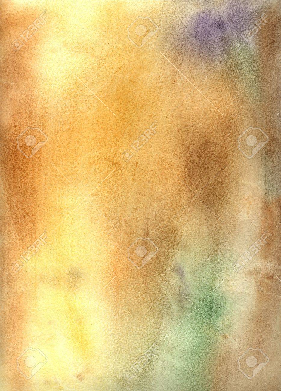 bright watercolor background with shades of brown with spots bright watercolor background with shades of brown with spots