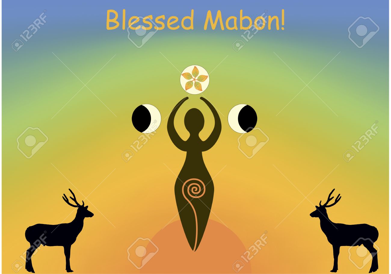 Greeting Card Of The Famous Wiccan Sabbath Mabon Or Autumnal Equinox Royalty Free Cliparts Vectors And Stock Illustration Image Greeting Card Of The Famous Wiccan Sabbath Mabon Or Autumnal Equinox Royalty Free Cliparts Vectors And Stock Illustration Image