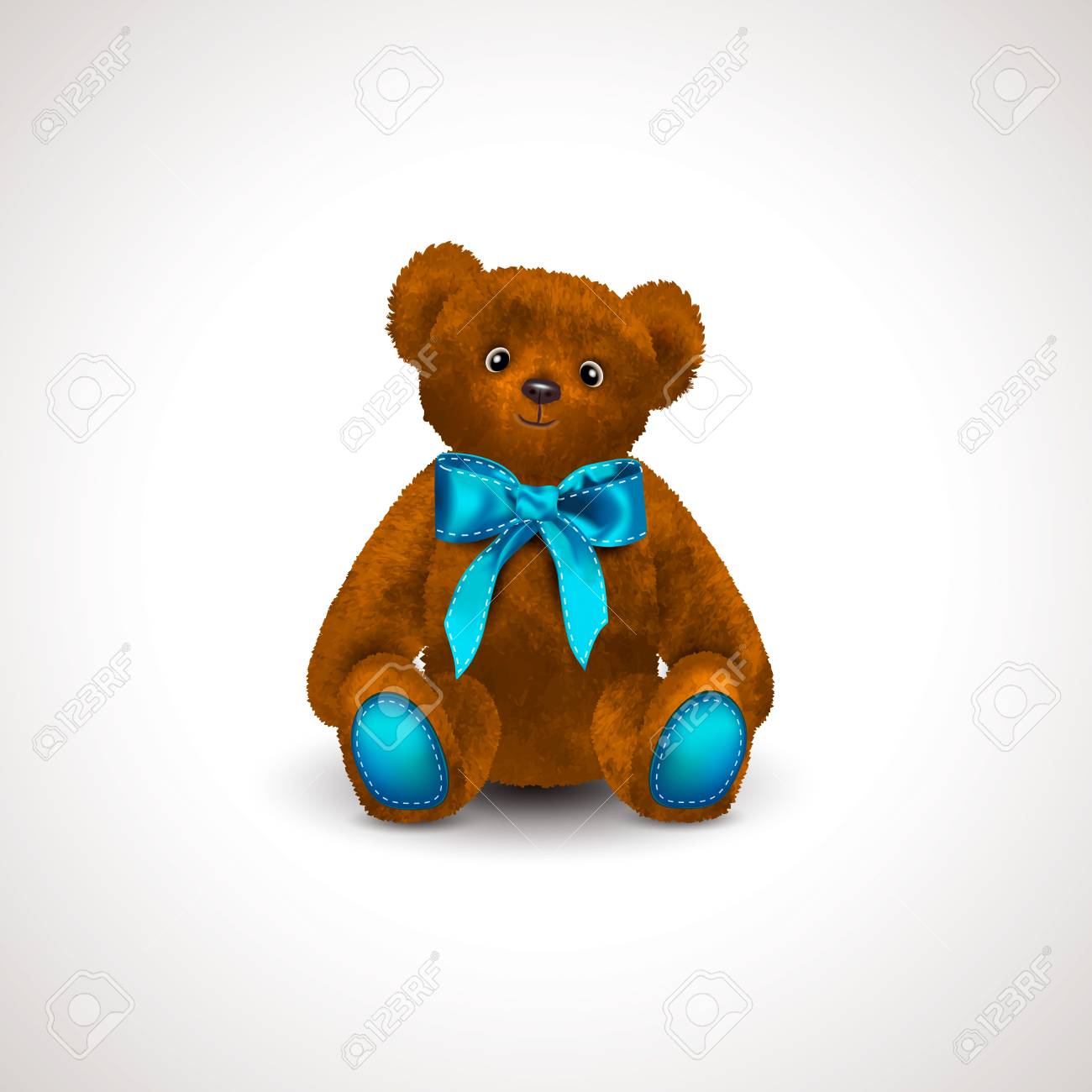 fluffy bear toy