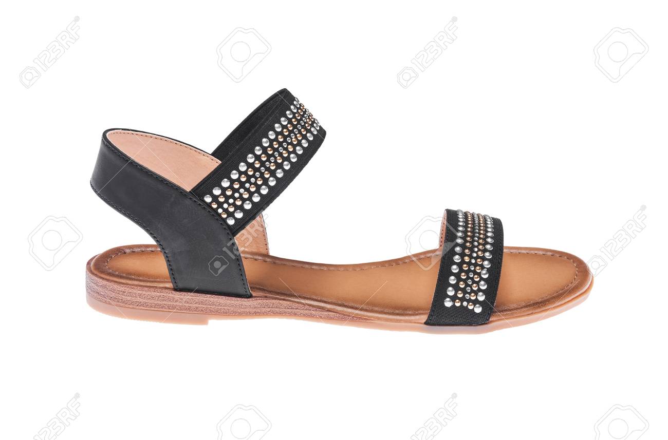 black female sandals