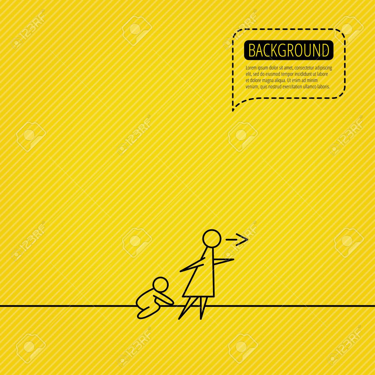 unattended baby icon babysitting care sign do not leave your what to do when your babysitting