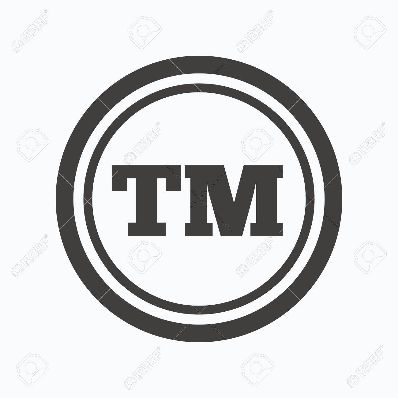registered tm trademark icon intellectual work protection symbol tm symbol