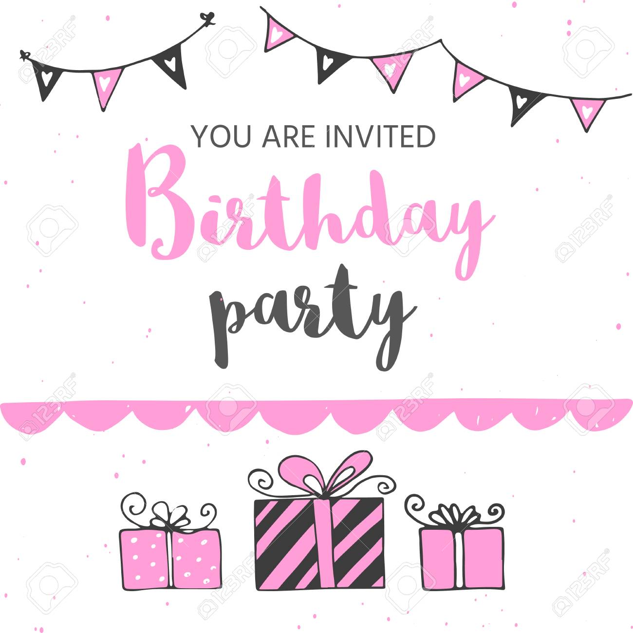 happy birthday greeting card