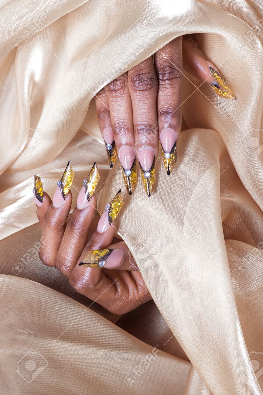 Beautiful Long Designer Nails Nails For Exhibitions French