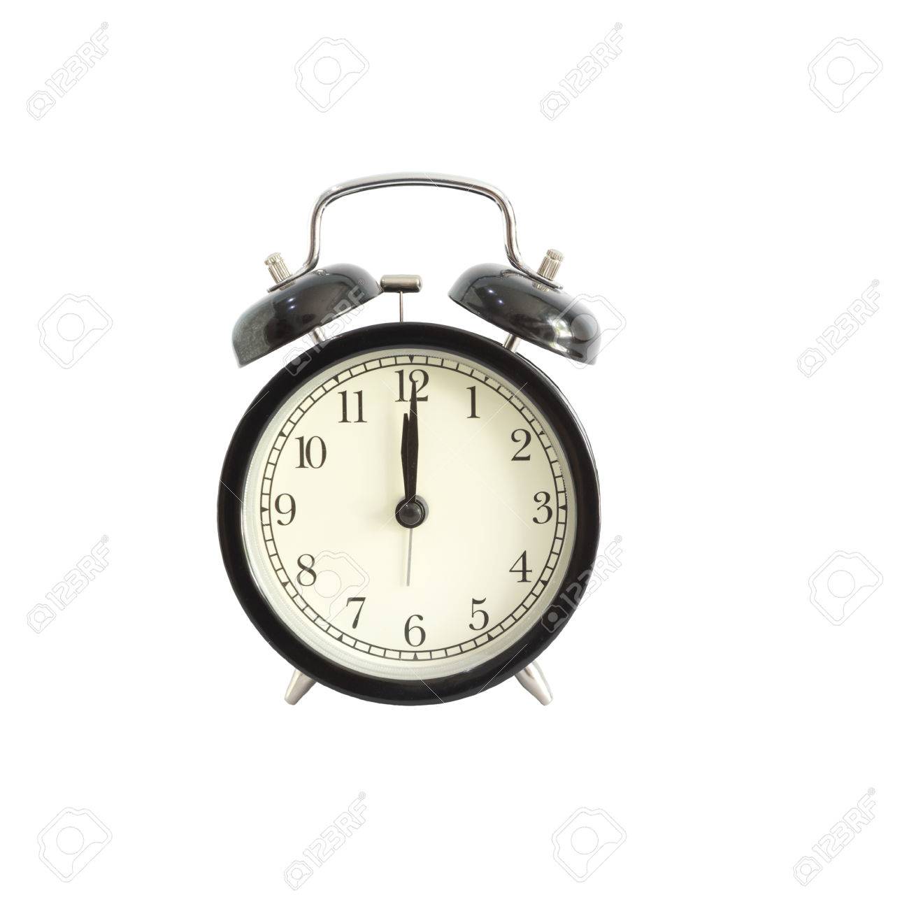 Alarm Clock Setting At 12 Am Or Pm Abstract Time Stock Photo Picture And Royalty Free Image Image 64295436