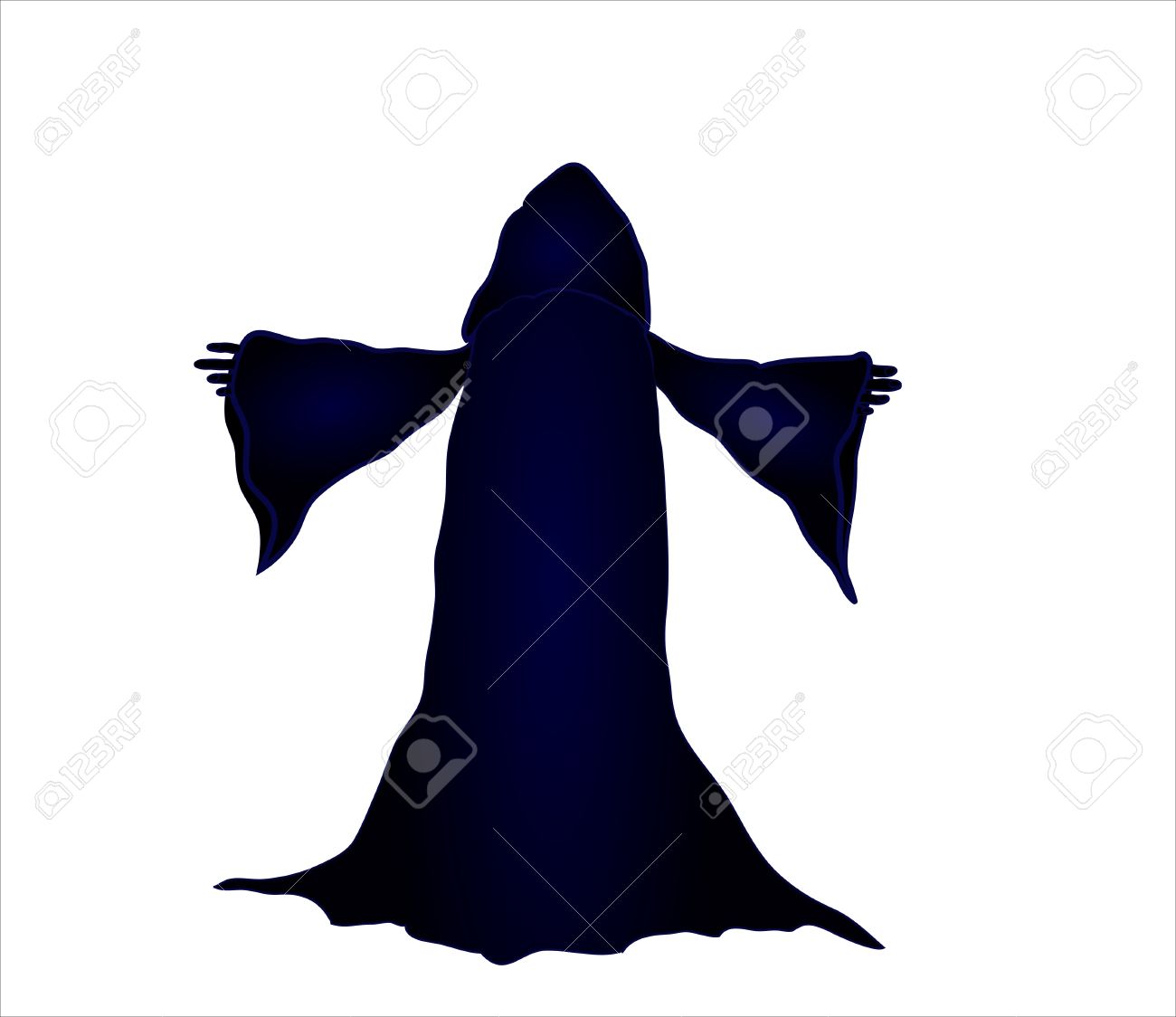 ウィザードのシルエット イラストのイラスト素材 ベクタ Image 12825602