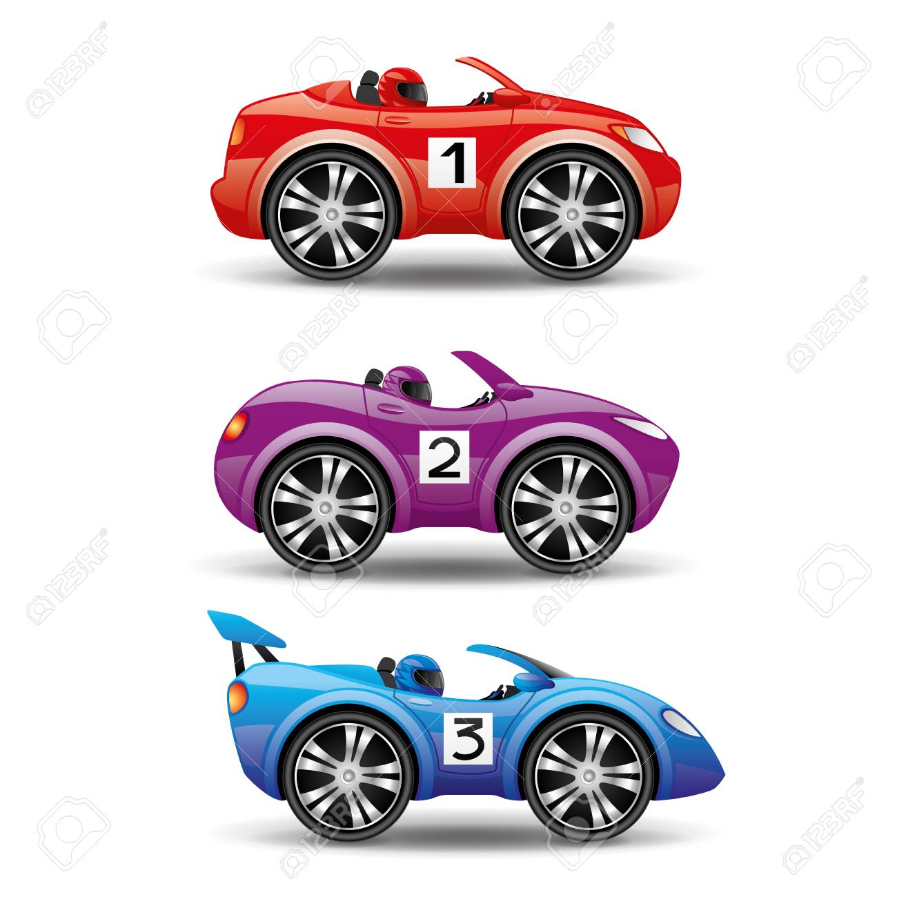 Racing Cars. Royalty Free SVG, Cliparts, Vectors, and Stock Illustration.  Image 53650388., image size:1300x1300
