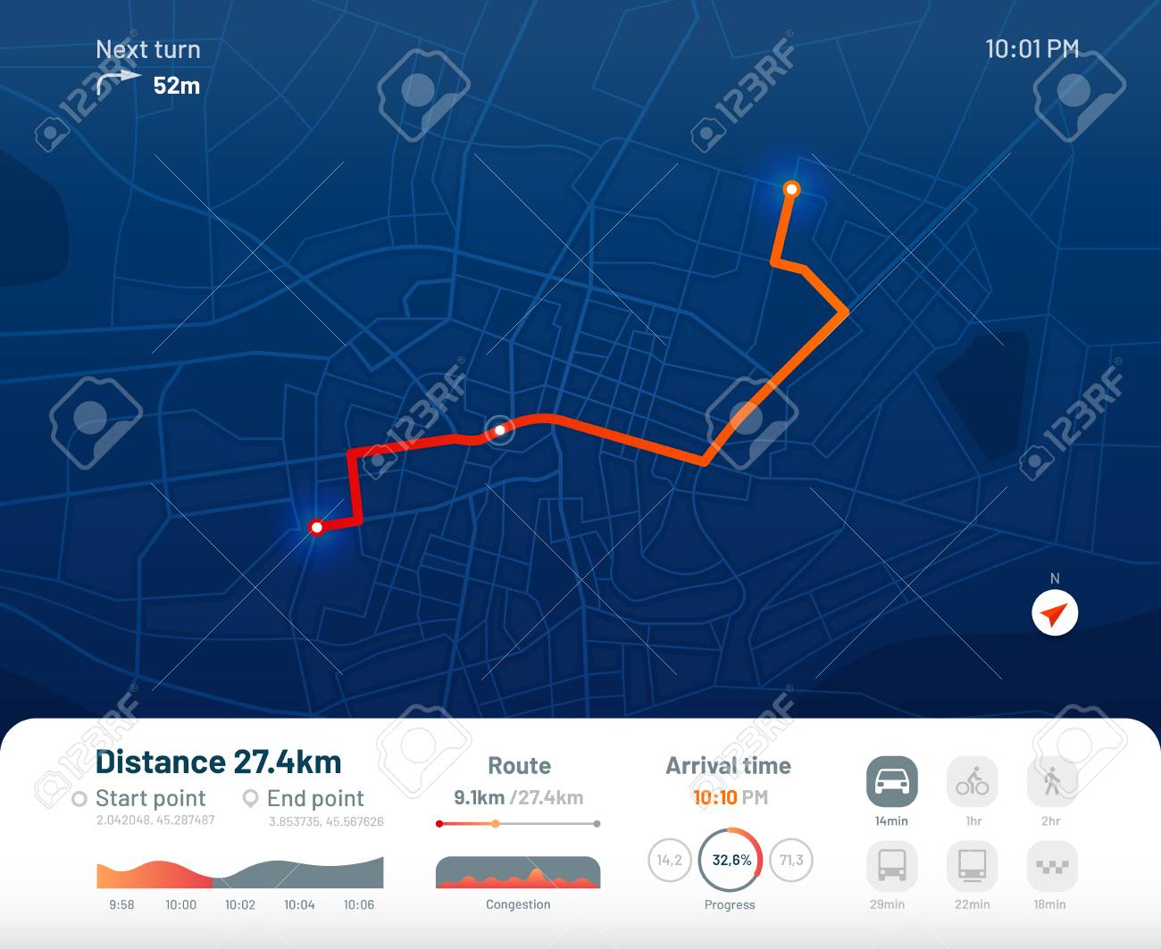 gps running tracker device