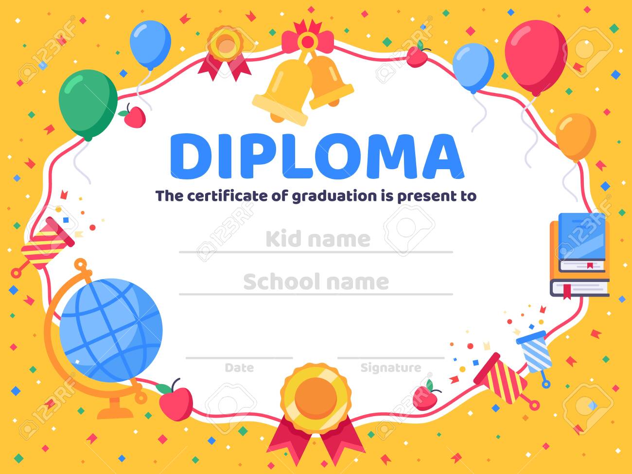 graduate diploma school graduation graduates congratulations congratulations kindergarten graduation