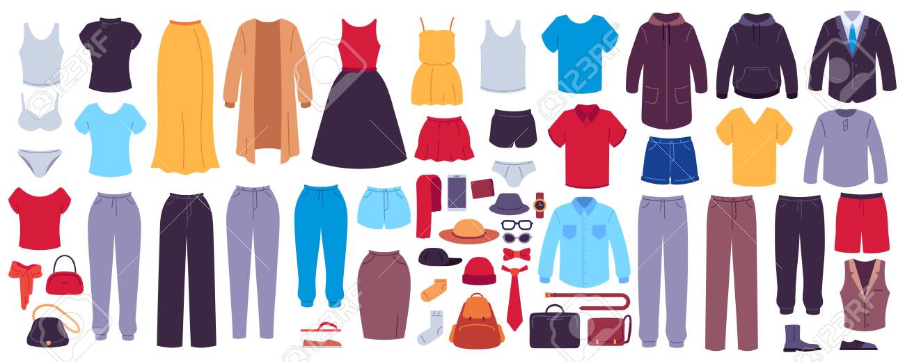 modern casual clothes