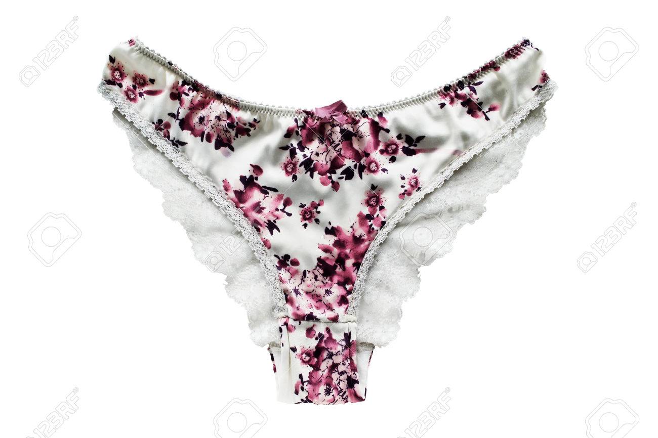 Silk Panty With Floral Pink Ornament And Lace On White Background Stock Photo 25284603 Silk Panty With Floral Pink Ornament And Lace On White Background Stock Photo 25284603