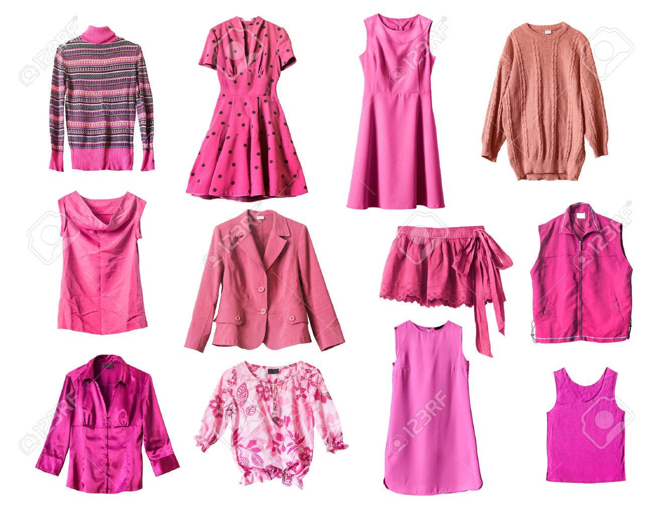 Resultado de imagen de ropa rosa