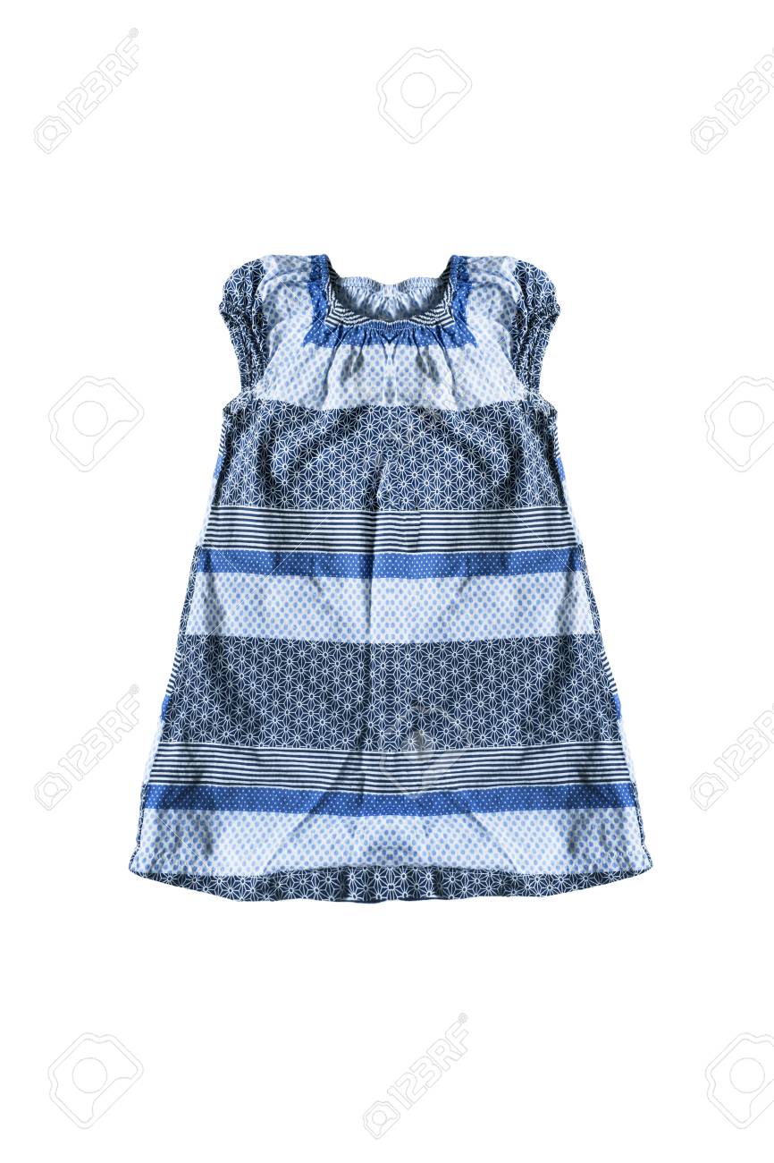 blue cotton sundress