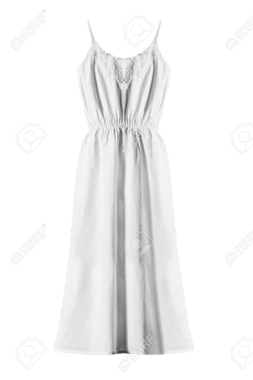 white sundress long