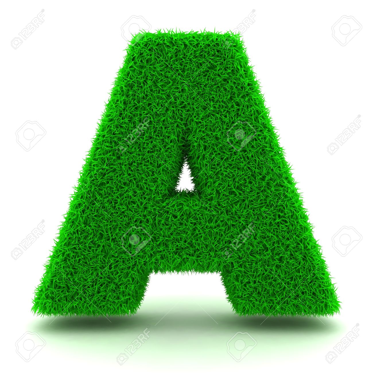 green letter