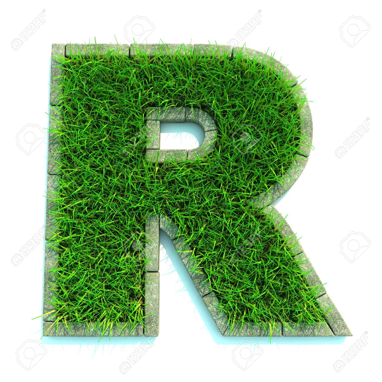 green letter
