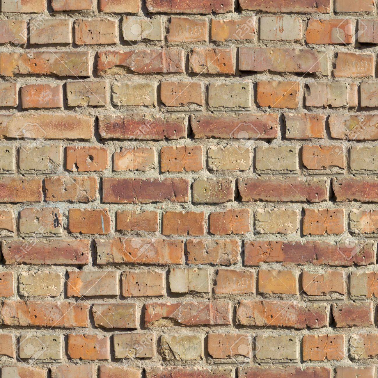 レンガの壁のシームレスなタイル テクスチャ の写真素材 画像素材 Image