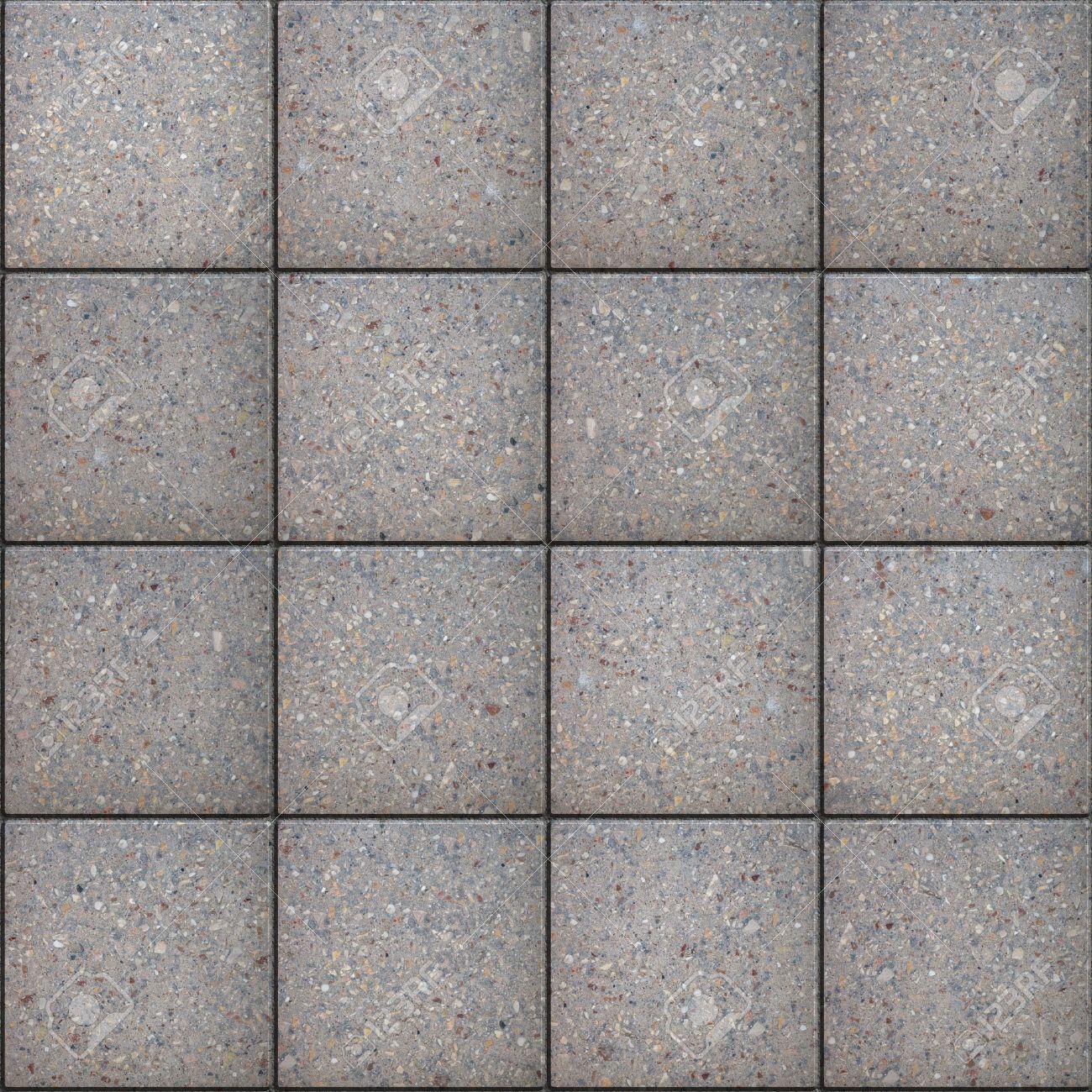 gray square pavement seamless tileable texture stock photo