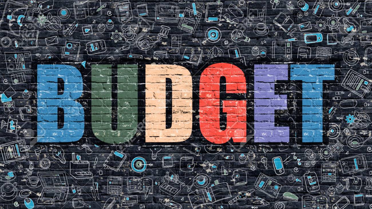 Budget - Multicolor Concept on Dark Brick Wall Background with Doodle Icons Around. Modern Illustration with Elements of Doodle Design Style. Budget on Dark Wall. Budget Concept. Budget. - 52239437 Budget - Multicolor Concept on Dark Brick Wall Background with Doodle Icons Around. Modern Illustration with Elements of Doodle Design Style. Budget on Dark Wall. Budget Concept. Budget. - 52239437