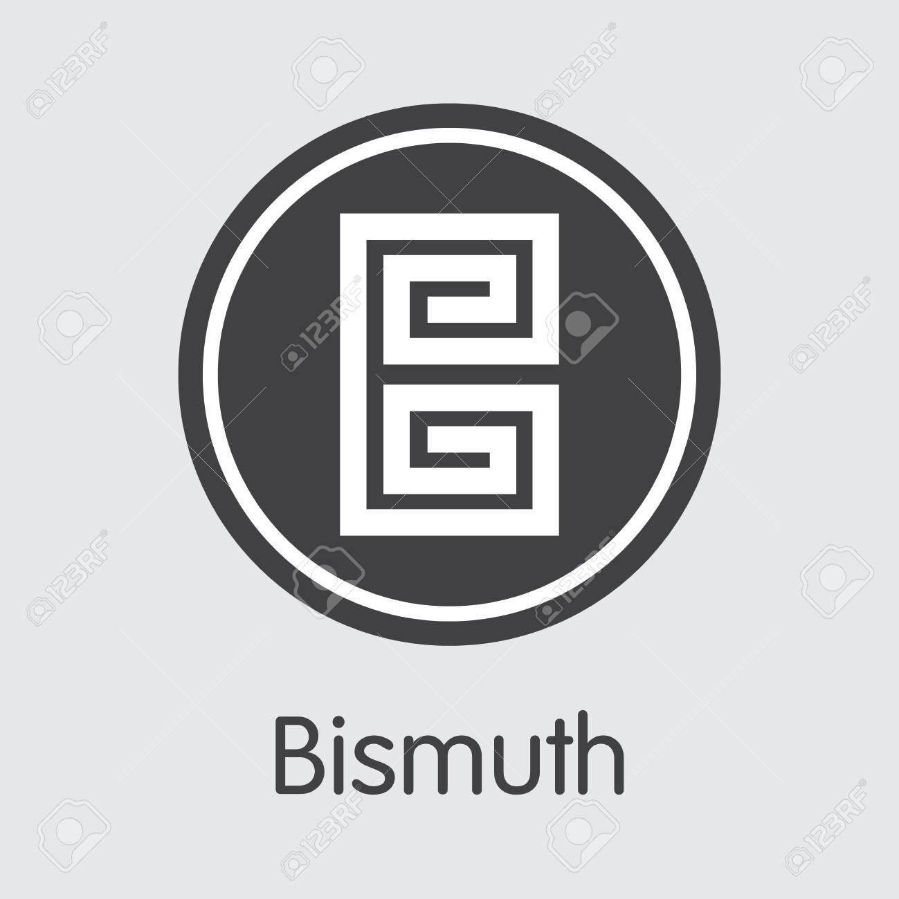 Bismuth Blockchain Cryptocurrency Vector Colored Logo Royalty Free Cliparts Vectors And Stock Illustration Image 98592055