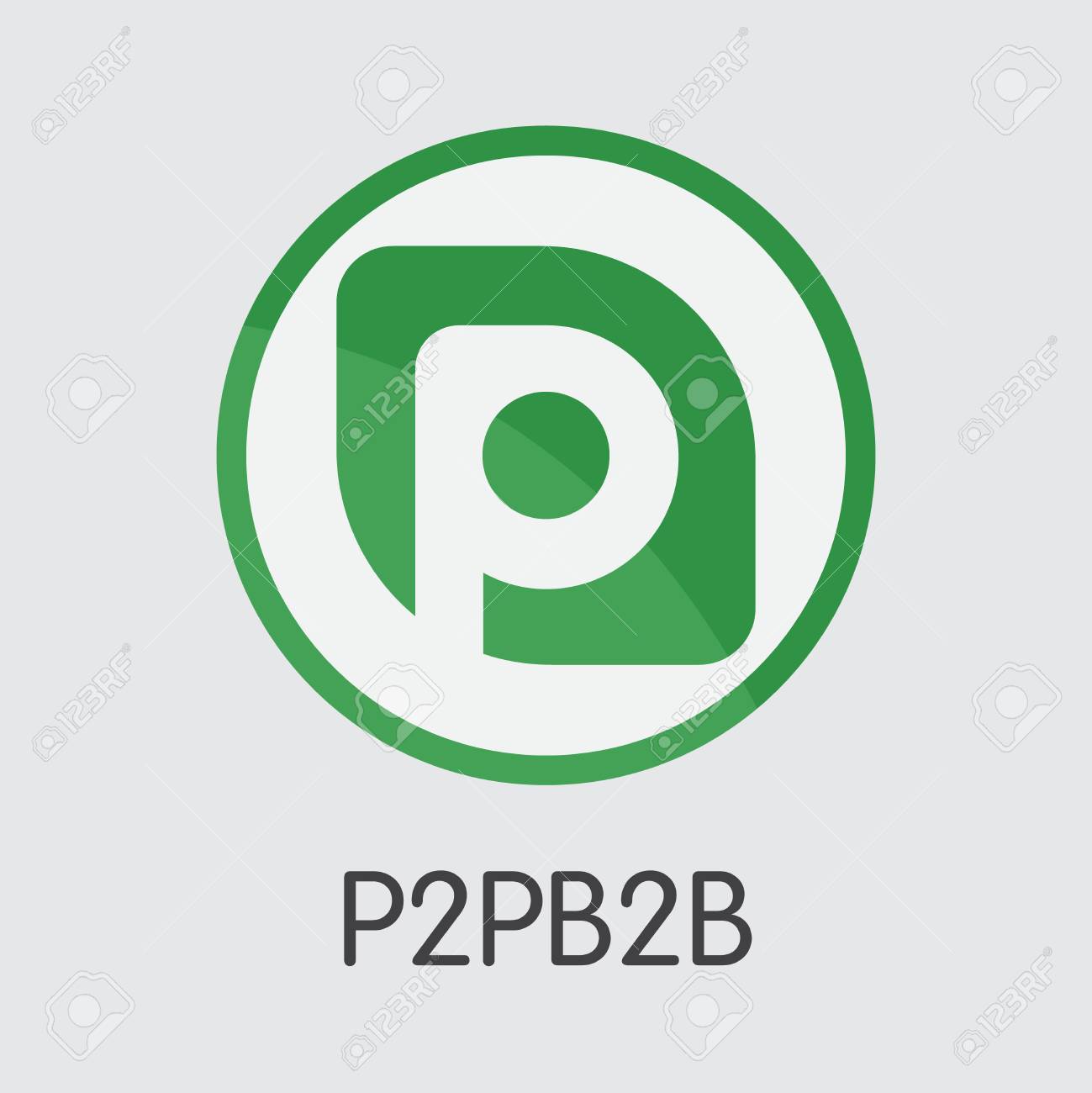 交換 - P2pb2B.暗号コインまたは暗号通貨のロゴ。マーケットエンブレム、コインICO、トークンアイコン。のイラスト素材・ベクター Image  113944883