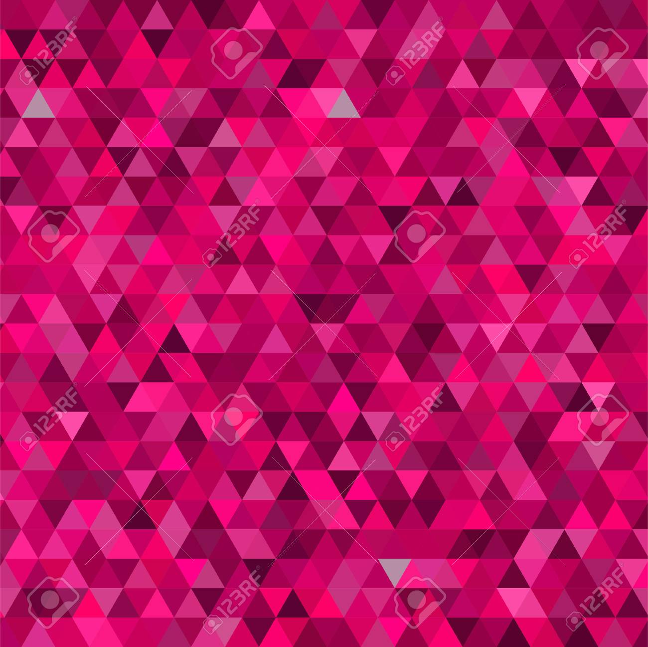 abstract background consisting of small pink triangles vector