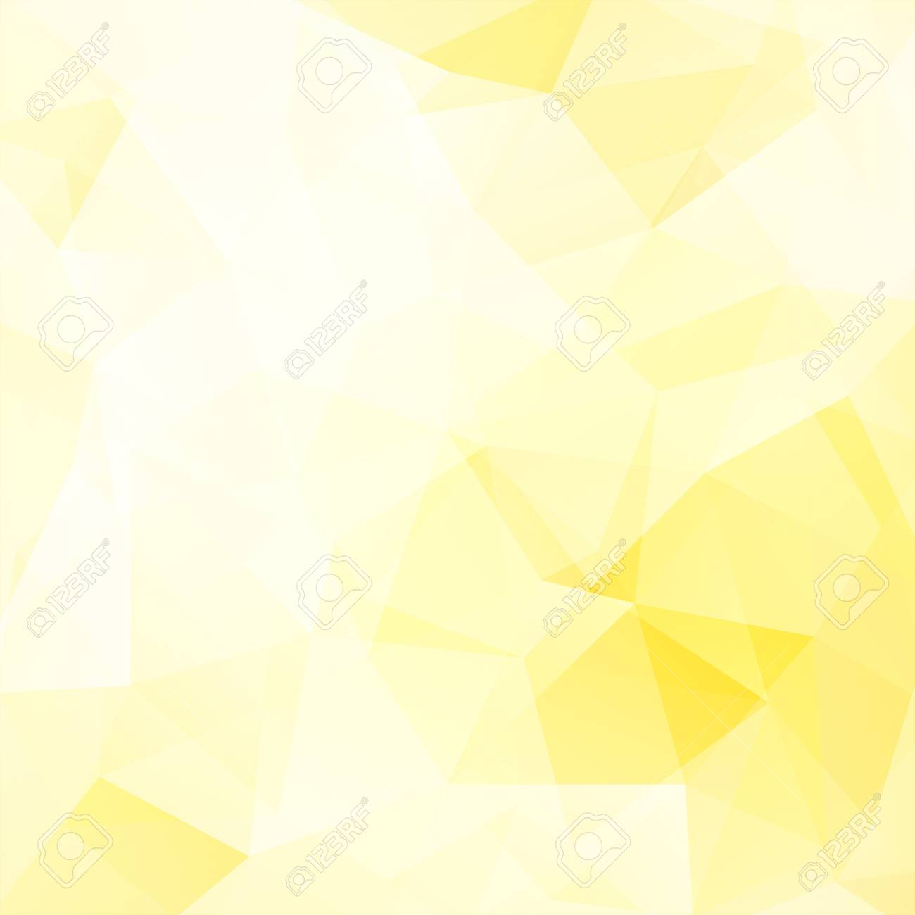 Abstract Polygonal Light Background. Yellow Geometric Vector Illustration.  Creative Design Template. Royalty Free SVG, Cliparts, Vectors, And Stock  Illustration. Image 59861809.