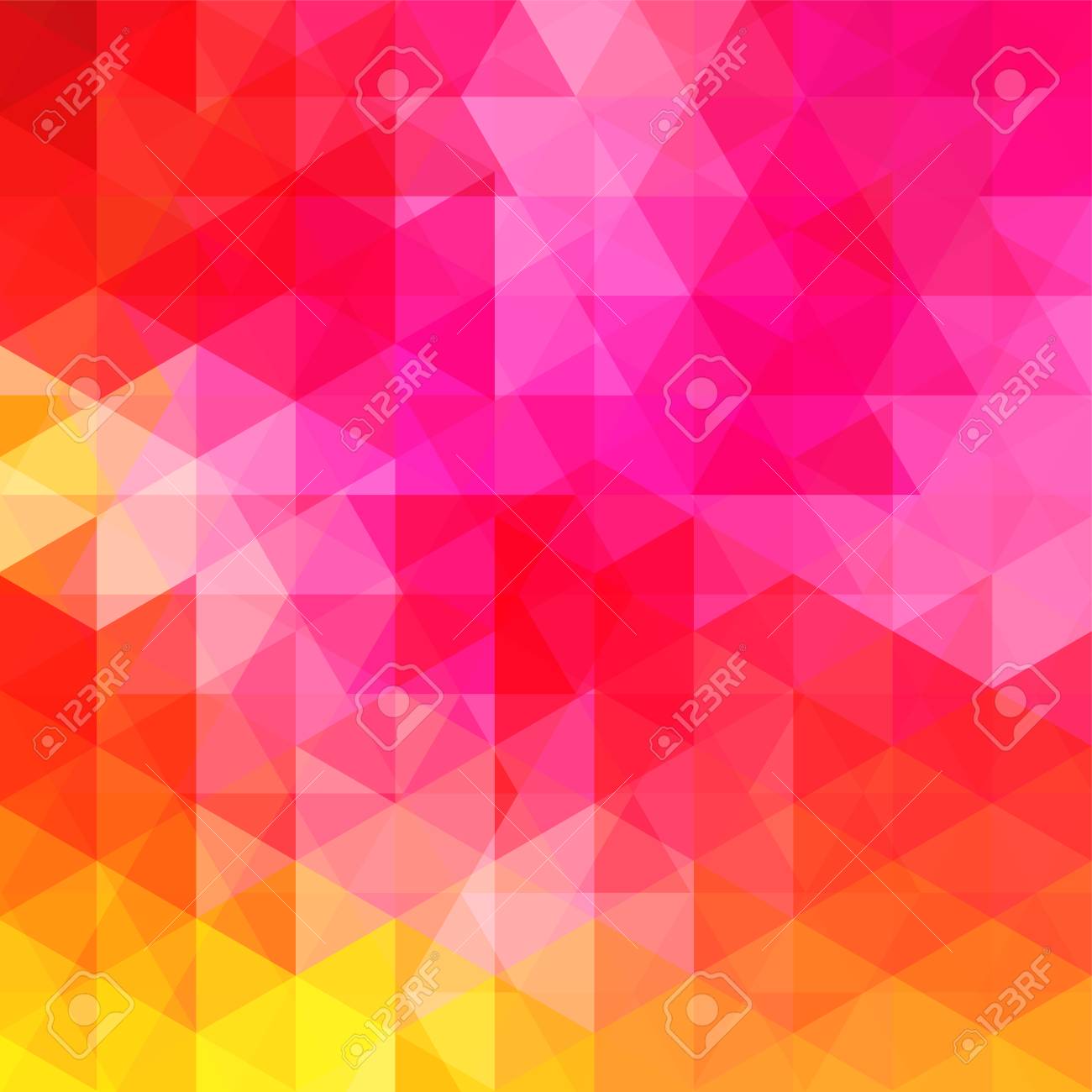 geometric pattern triangles vector background in red pink vector geometric pattern