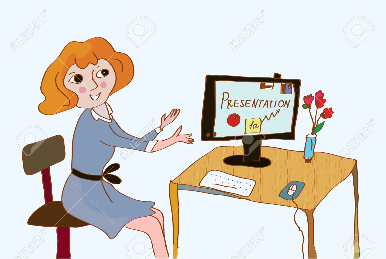 presentation cartoon