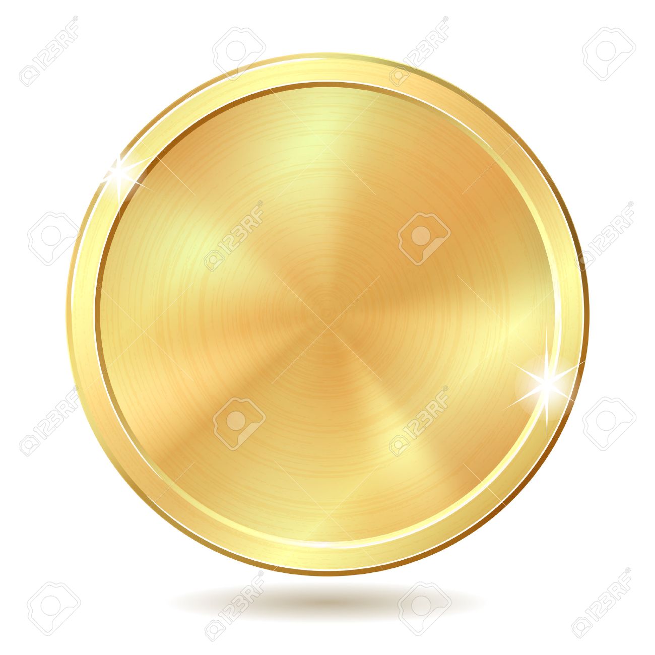 Gold Coin Illustration Isolated On White Background Royalty Free SVG,  Cliparts, Vectors, and Stock Illustration. Image 30486536.