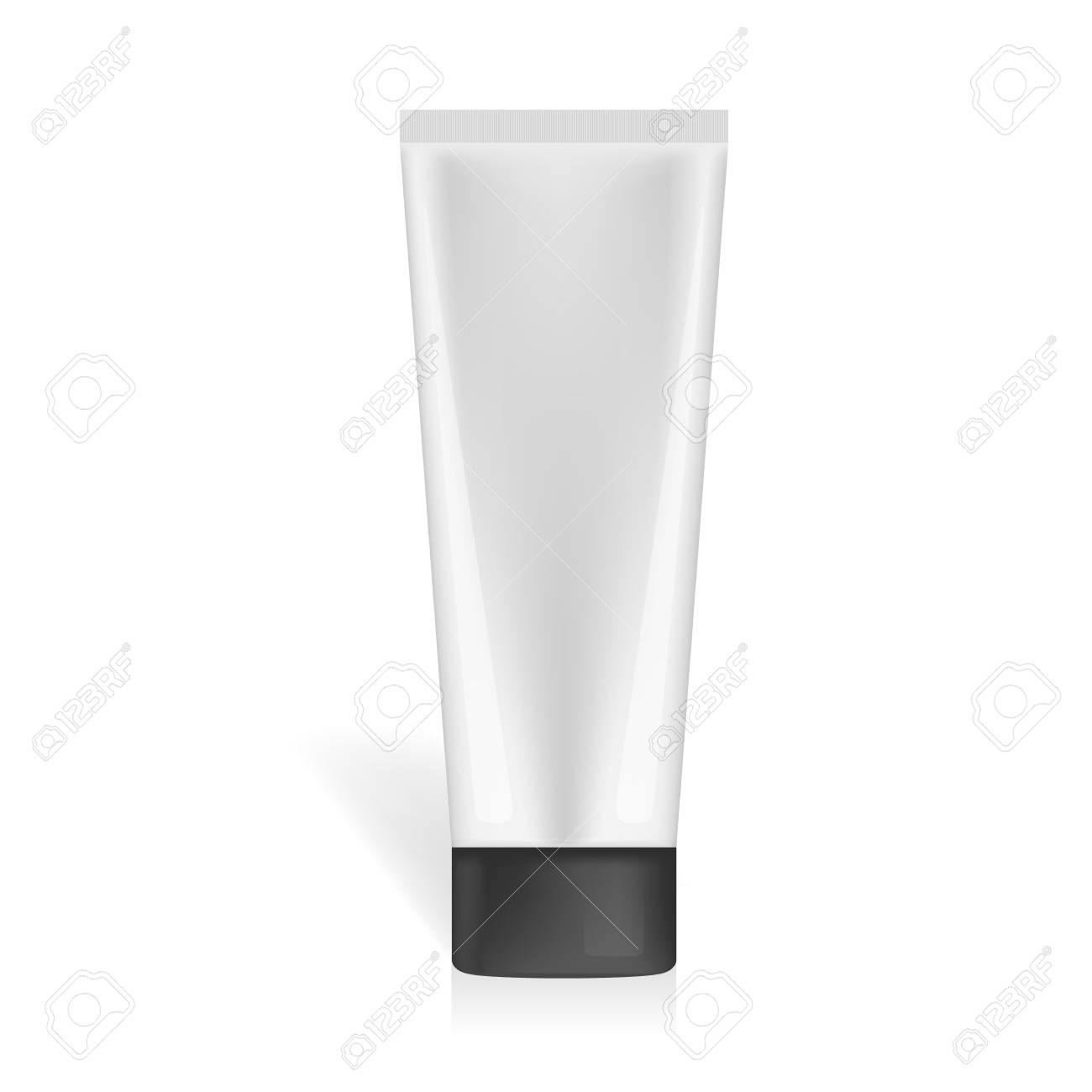 Download Realistic Plastic Vector Cosmetic Or Medical Tube Mockup Container Royalty Free Cliparts Vectors And Stock Illustration Image 91969389 PSD Mockup Templates