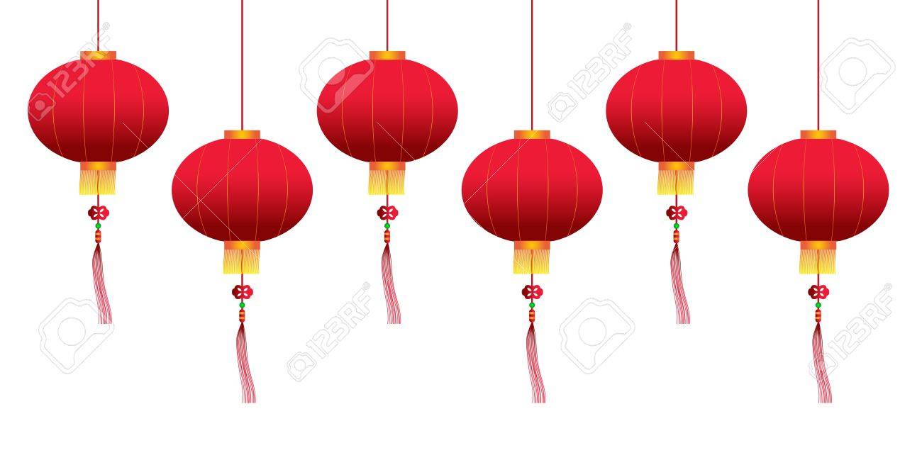 hanging chinese lamp