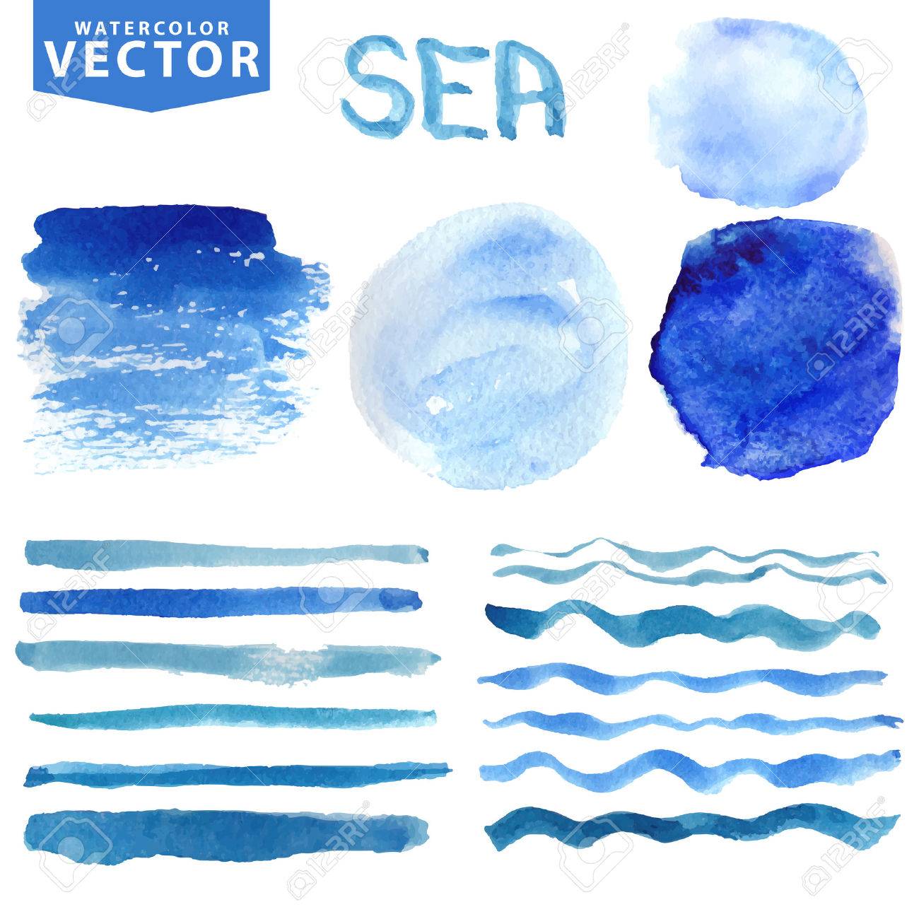 waves blue