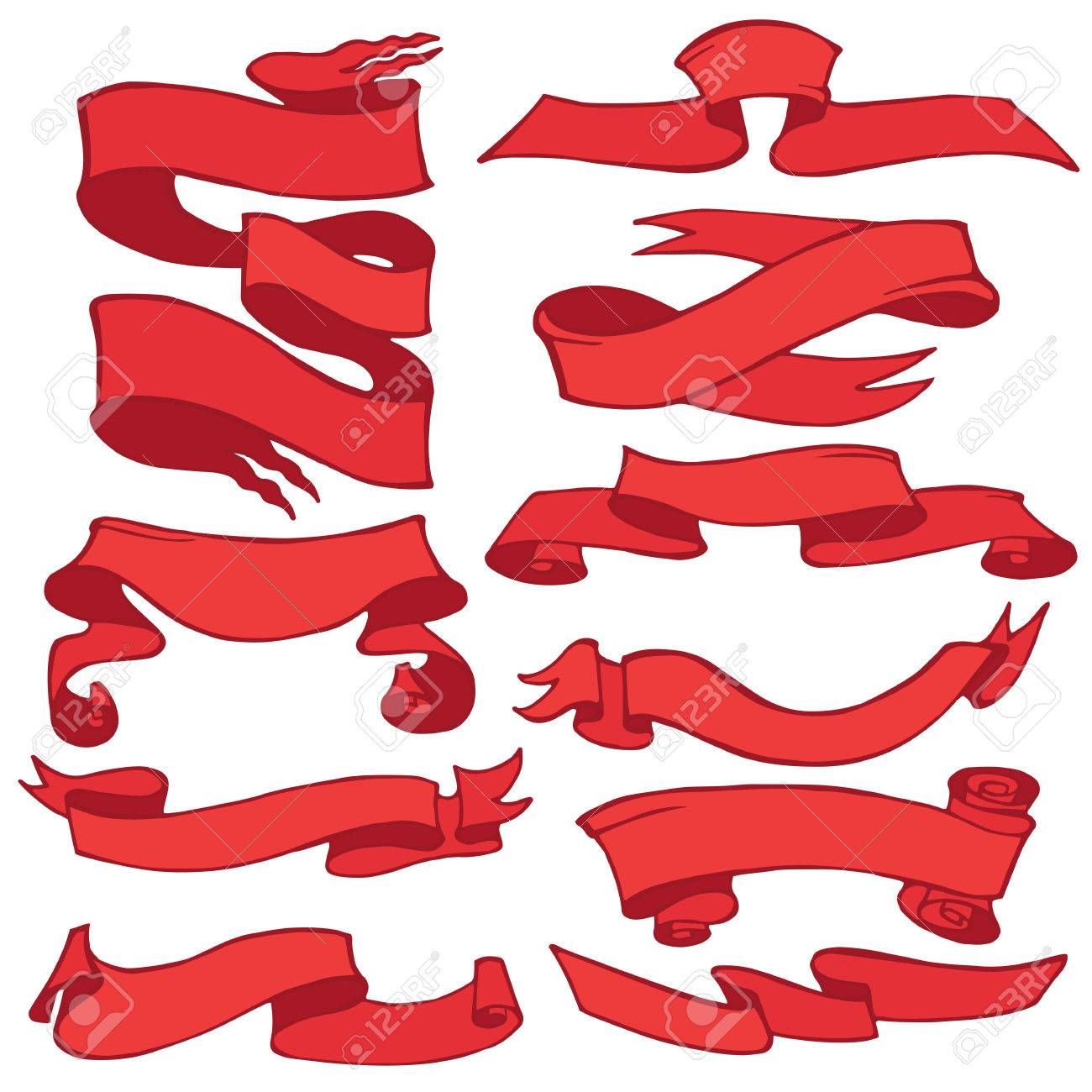 ribbon banner template