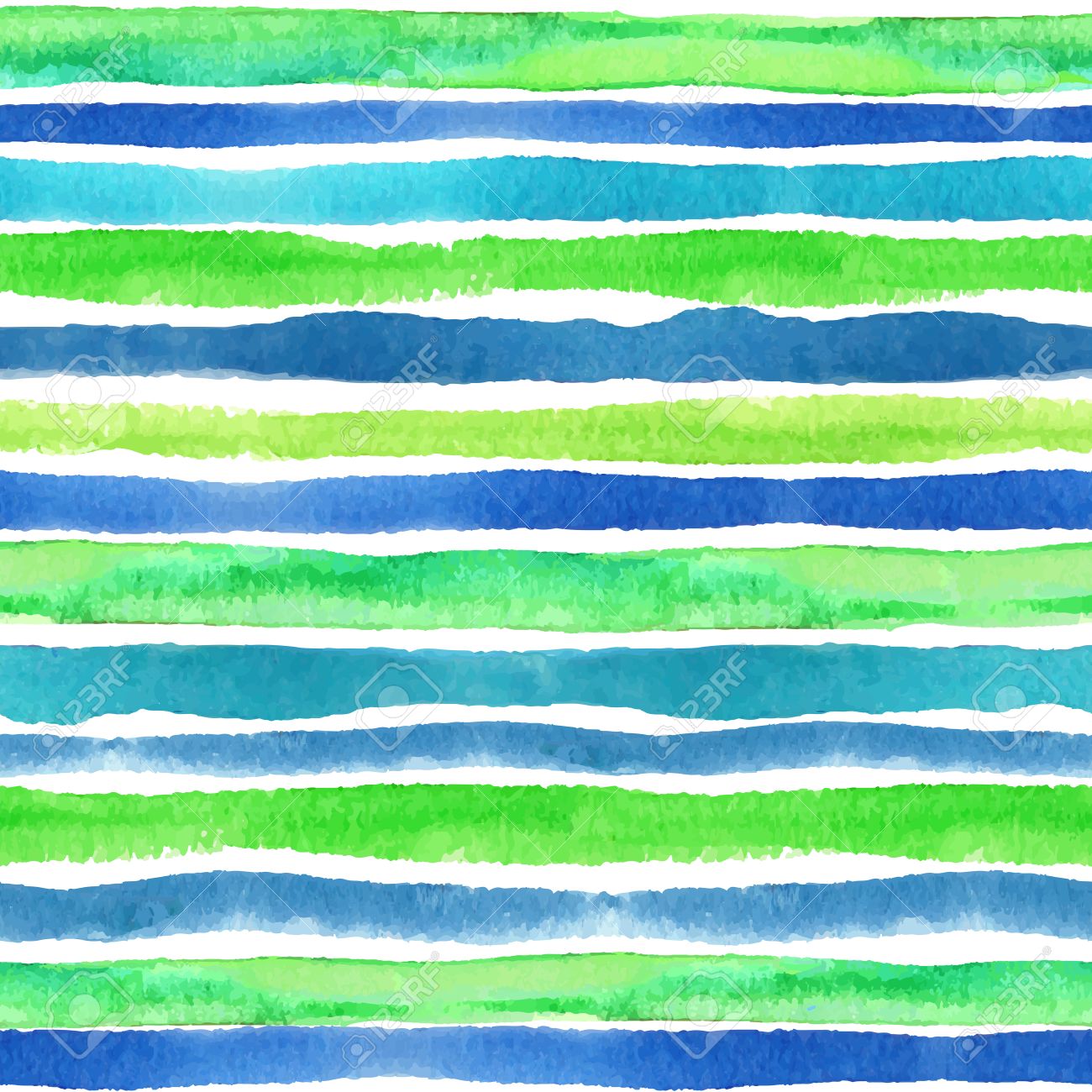 blue green border
