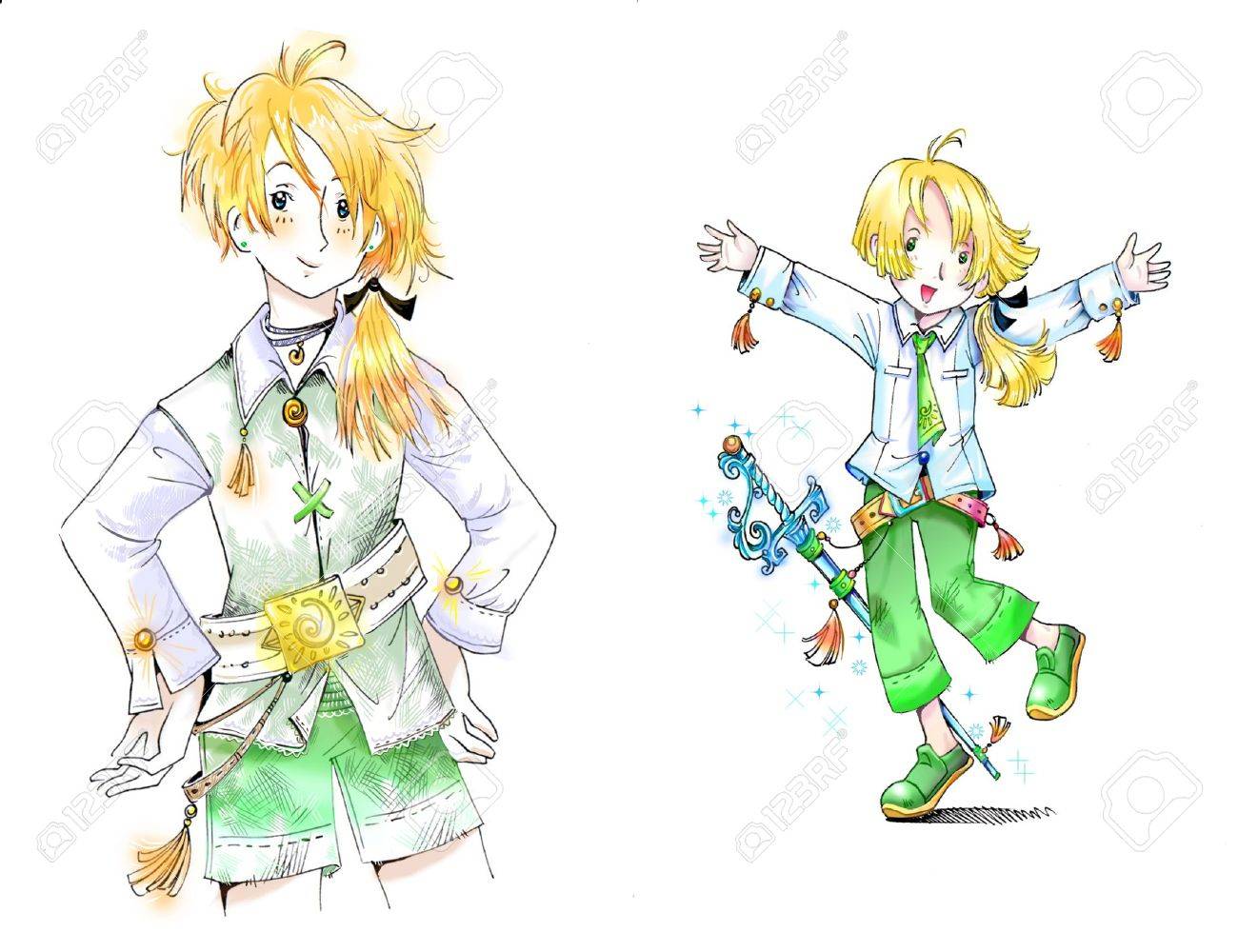 Deux Freres Jumeaux De Conte De Fees Fantasy Banque D Images Et Photos Libres De Droits Image 666 Deux Freres Jumeaux De Conte De Fees Fantasy Banque D Images Et Photos Libres De Droits Image 666