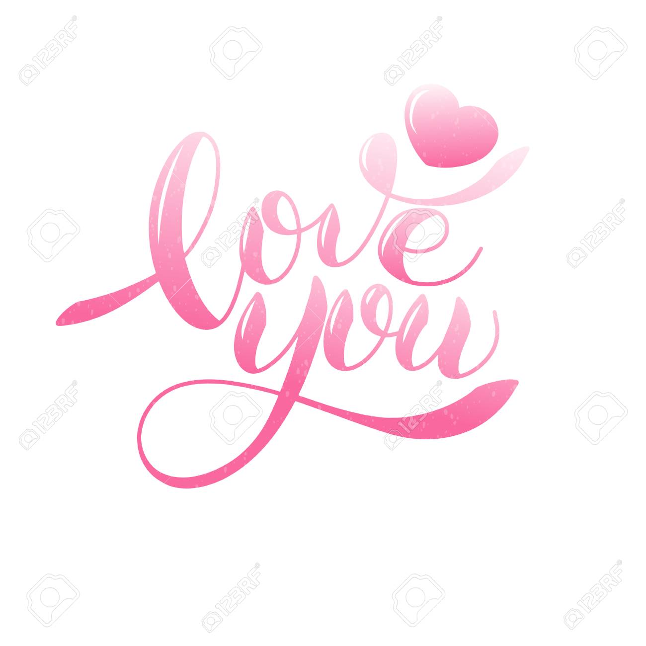 I love you romantic text, Calligraphic love lettering - 94204746 I love you romantic text, Calligraphic love lettering - 94204746