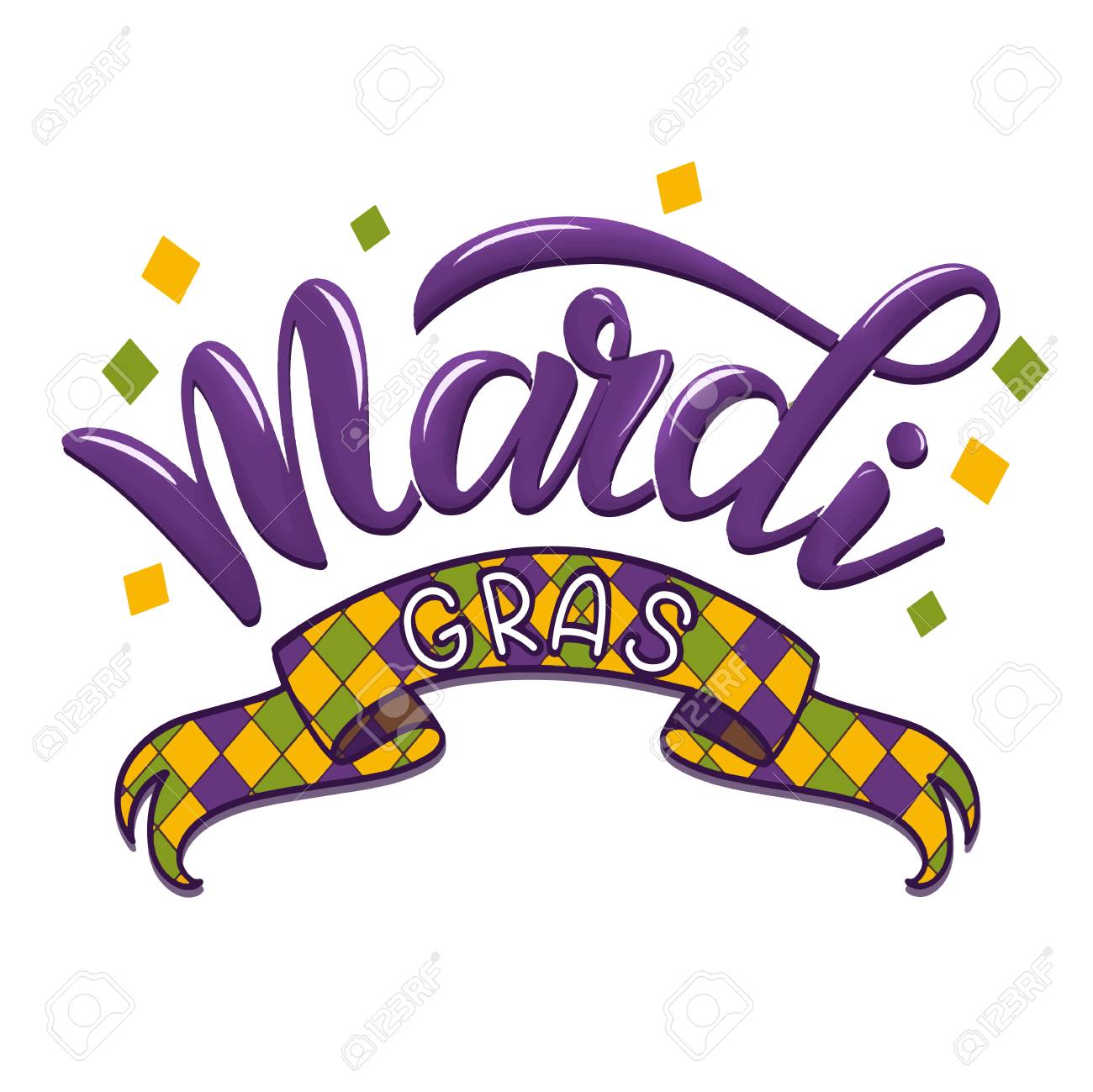 mardi gras carnival lettering elements for invitations posters mardi gras invitations