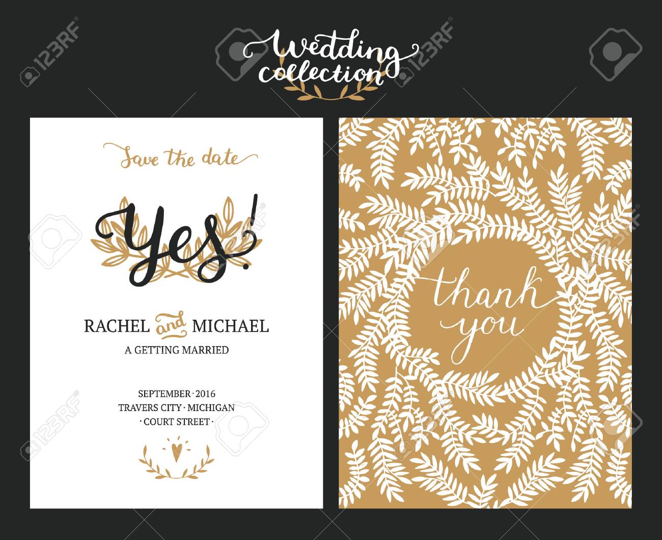 save the date cards wedding invitation with hand drawn lettering save the date cards wedding