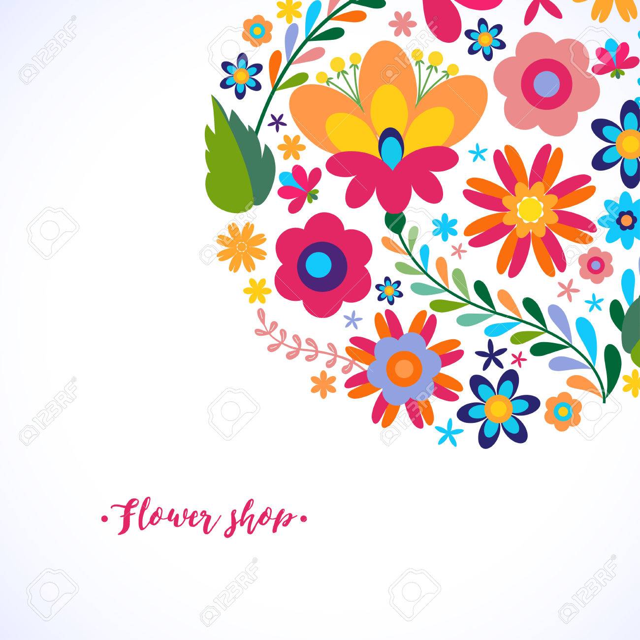 ビューティー サロン オーガニック化粧品ブランド フラワー ショップのユニークな花のデザイン コンセプト ビューティー サロン オーガニック化粧品 ブランド フラワー ショップのユニークな花のデザイン コンセプトのイラスト素材 ベクタ Image