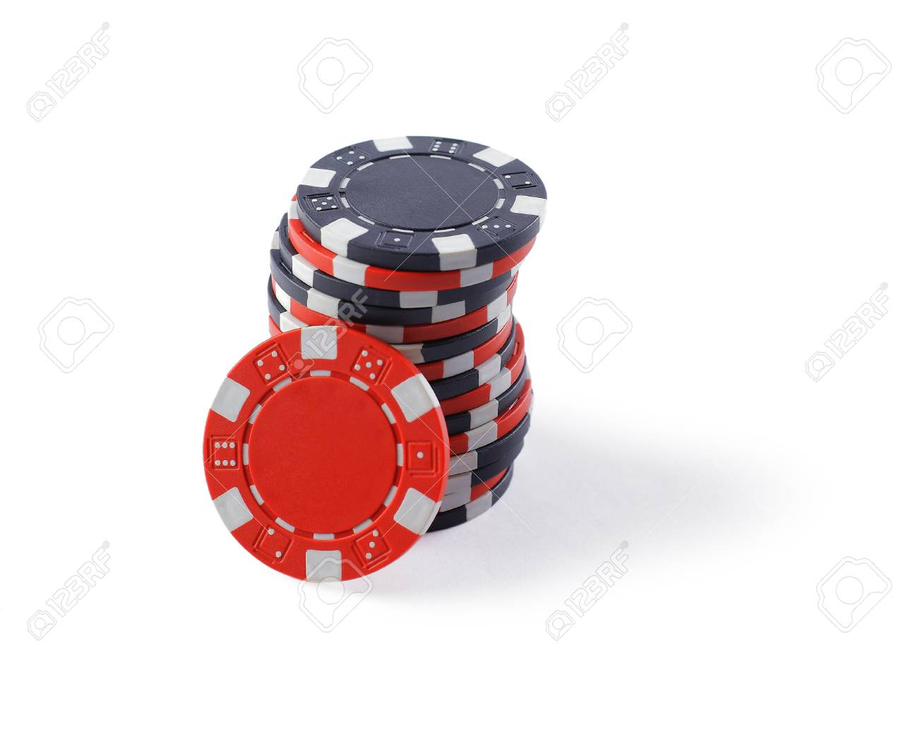 Red and black casino game