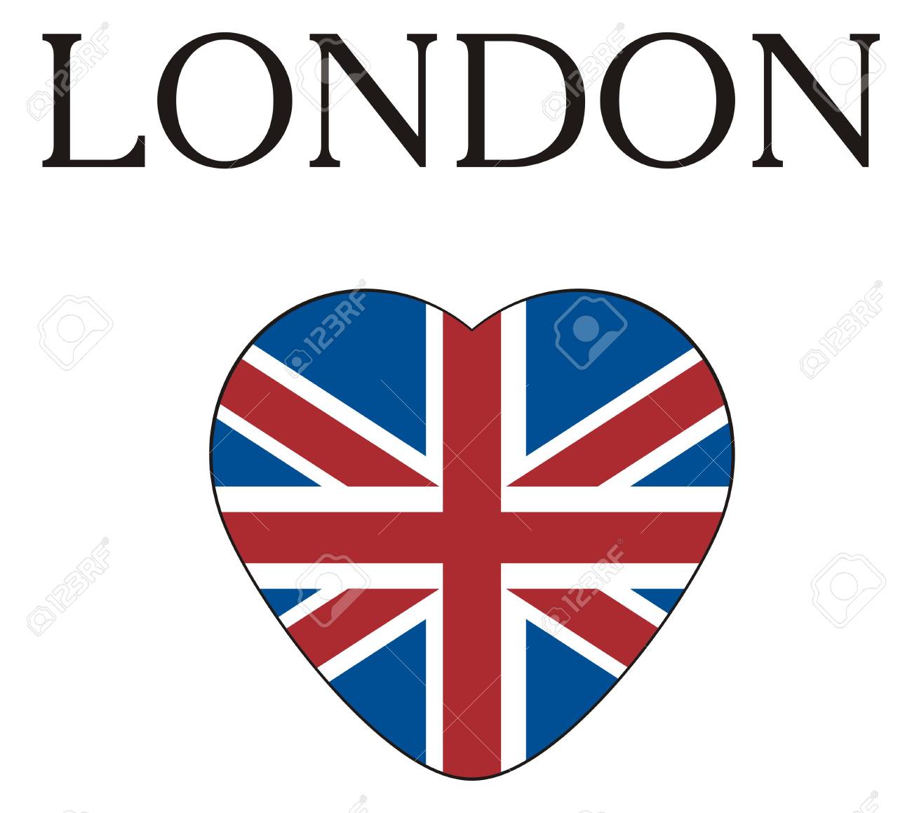 heart on word