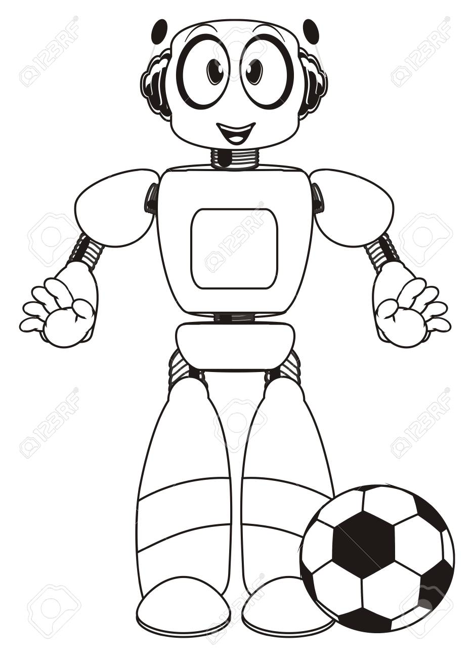 robot soccer ball