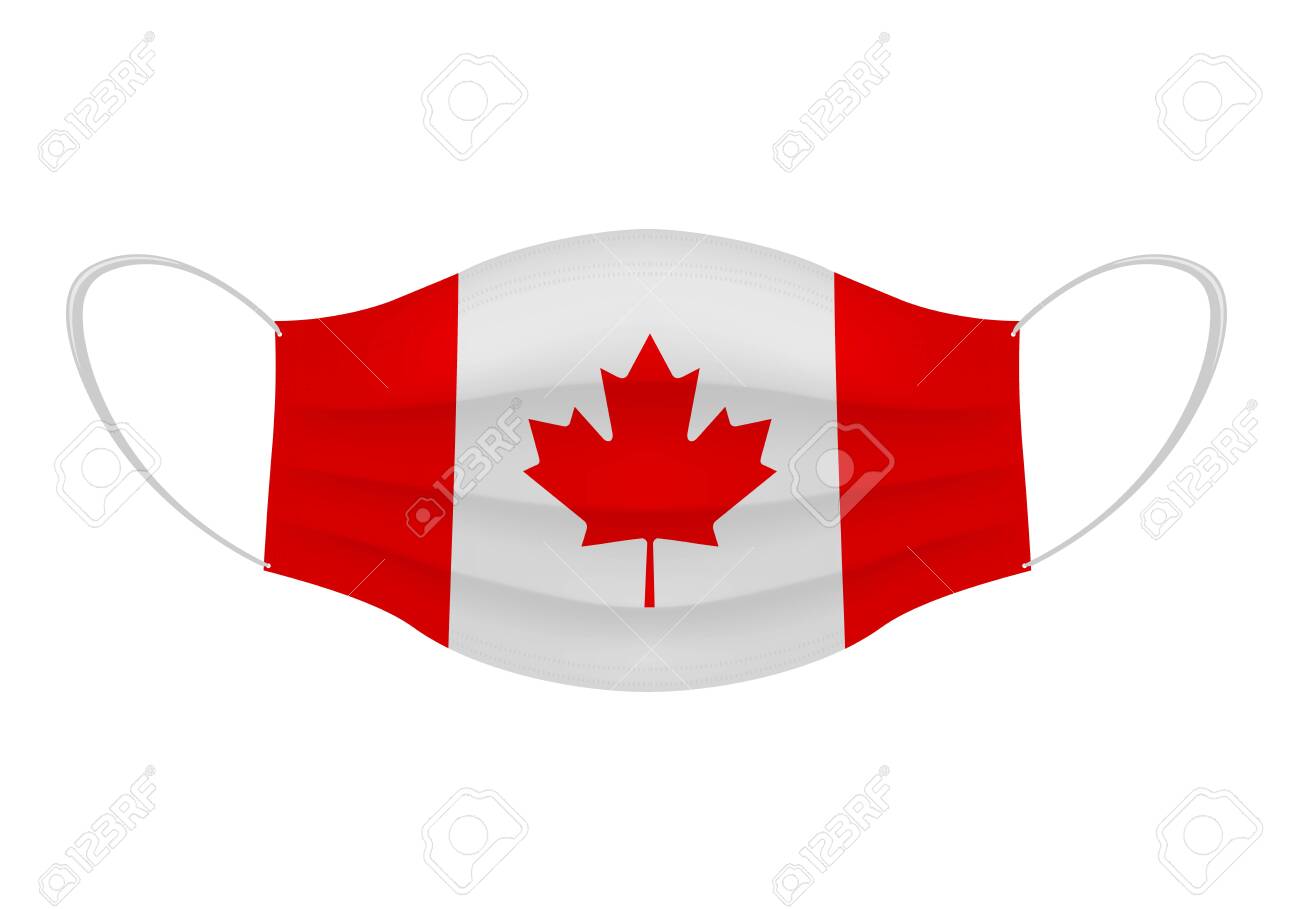Download Coronavirus In Canada Graphic Of Surgical Mask With Canadian Royalty Free Cliparts Vectors And Stock Illustration Image 143266995 PSD Mockup Templates