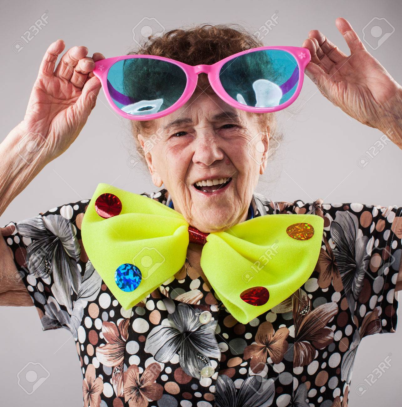 Grannies Having Fun