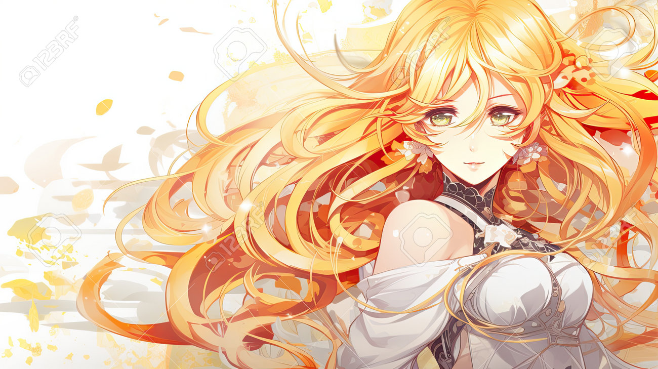 Premium AI Image Anime kawaii girl generative ai