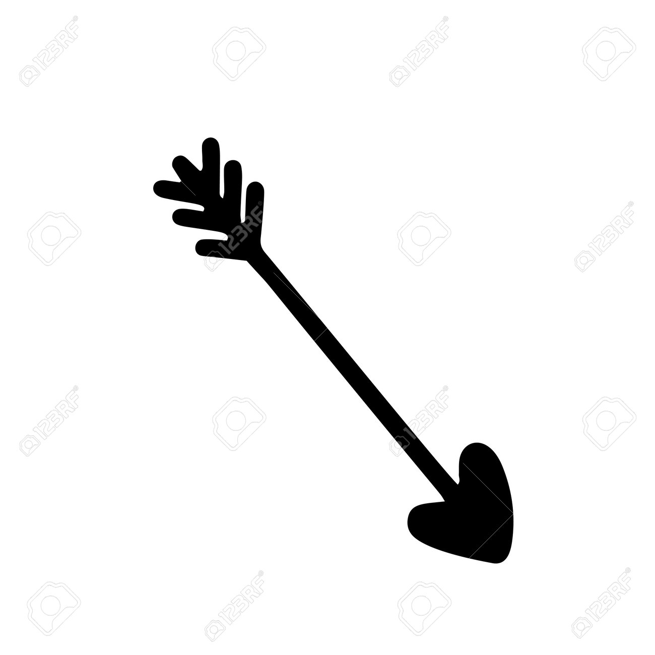 An Arrow With A Heart-shaped Tip. Vector Illustration In Doodle Style.  Design For Valentines Day, Wedding Royalty Free SVG, Cliparts, Vectors, and  Stock Illustration. Image 161858759., image size:1300x1300