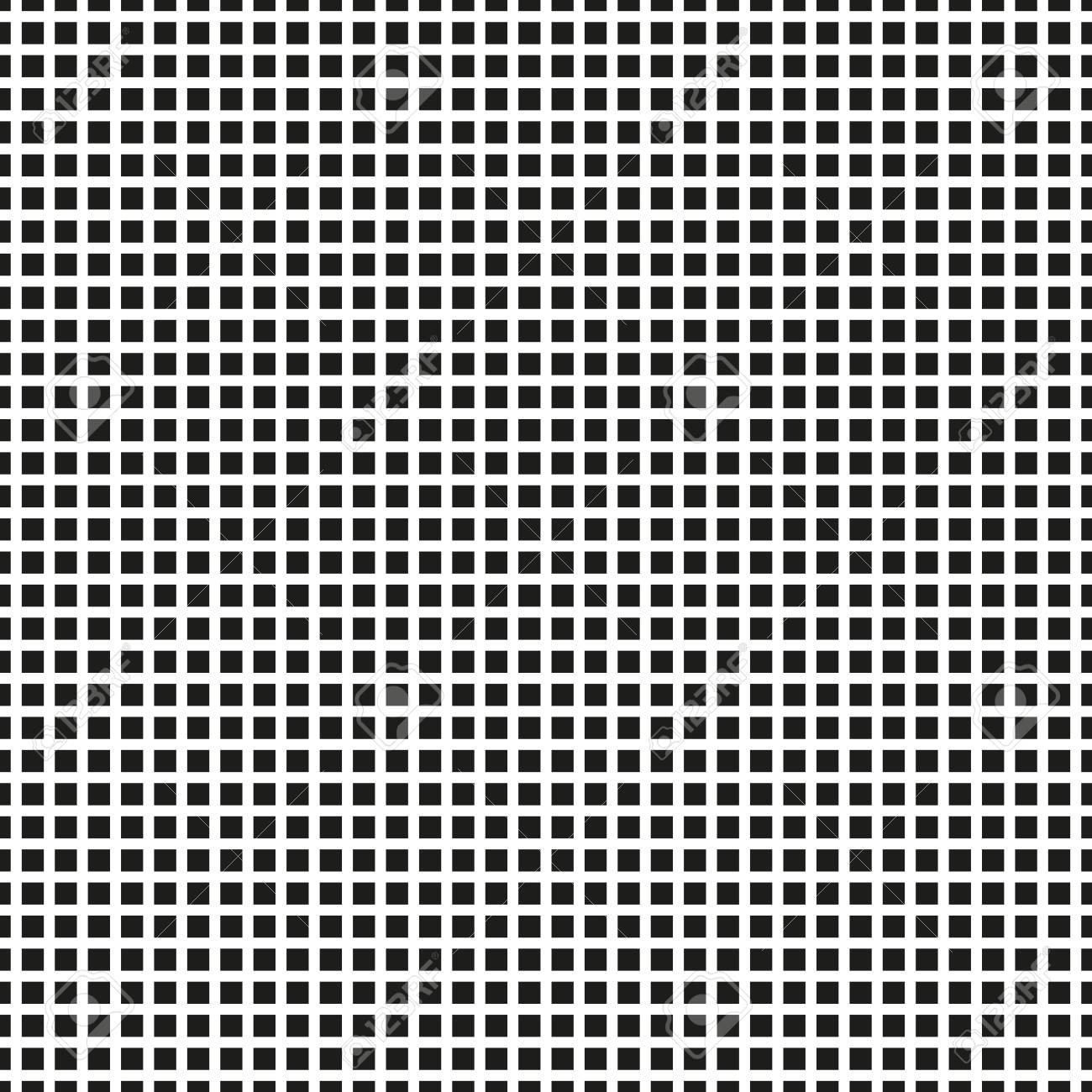 黒 白の背景 チェックされた正方形 チェック柄ベクトルシームレスパターン垂直と水平薄いブラシストライプ 市松模様の幾何学的背景 のイラスト素材 ベクタ Image